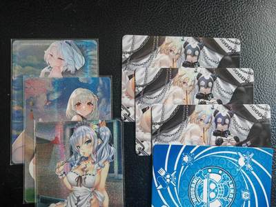 阳大大卡牌拍卖第79期（持续收拍品，周六晚上九点截拍，进群福利早知道） - 【清凉版】日漫妹卡6张