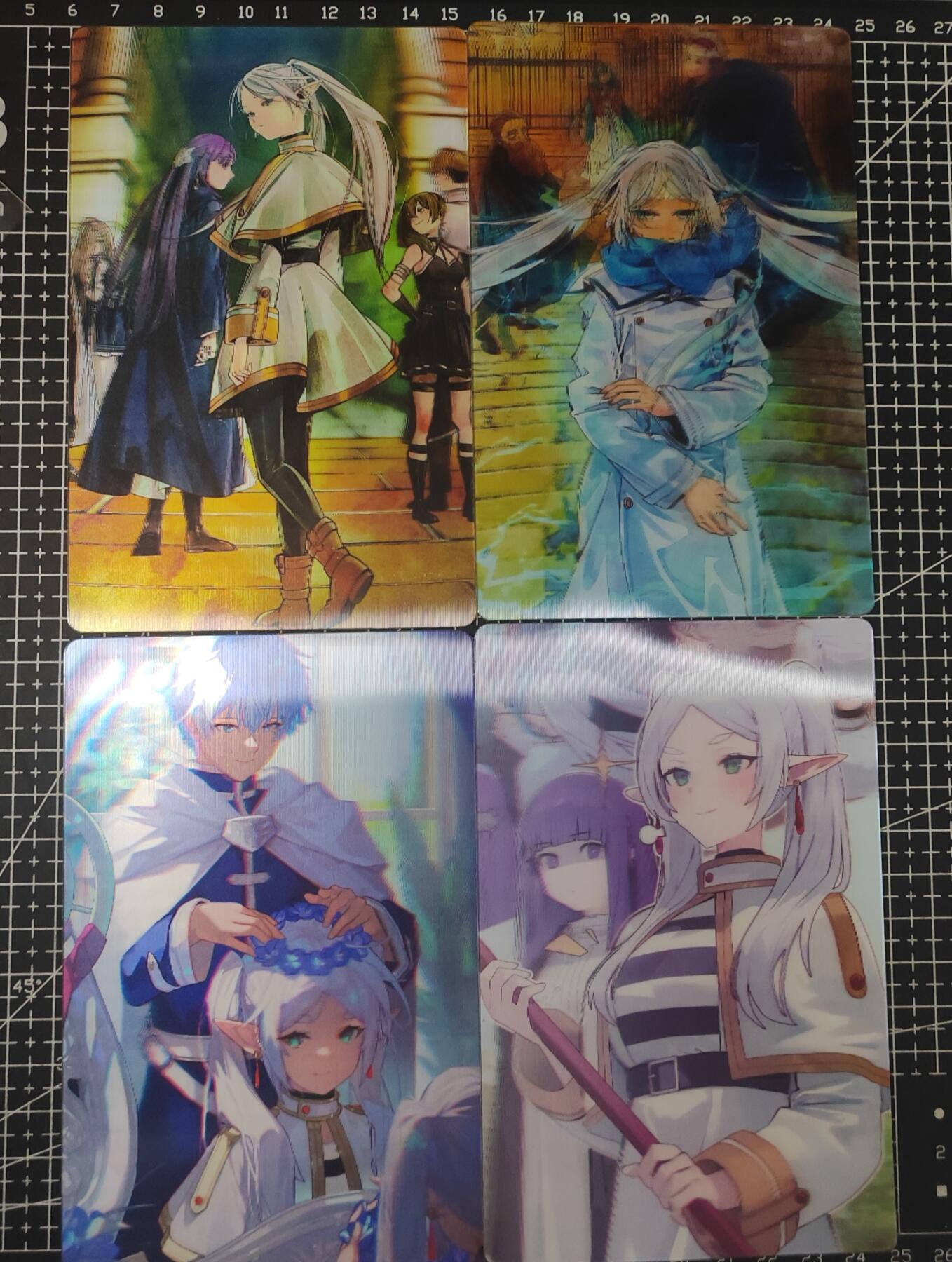 铃鹿第九期（提示一：自制卡难免瑕疵，可能存在撞角爆边等出厂瑕疵，介意慎拍；提示二：参拍请慎重，跑单押金不退的）） 芙莉莲A6光栅卡