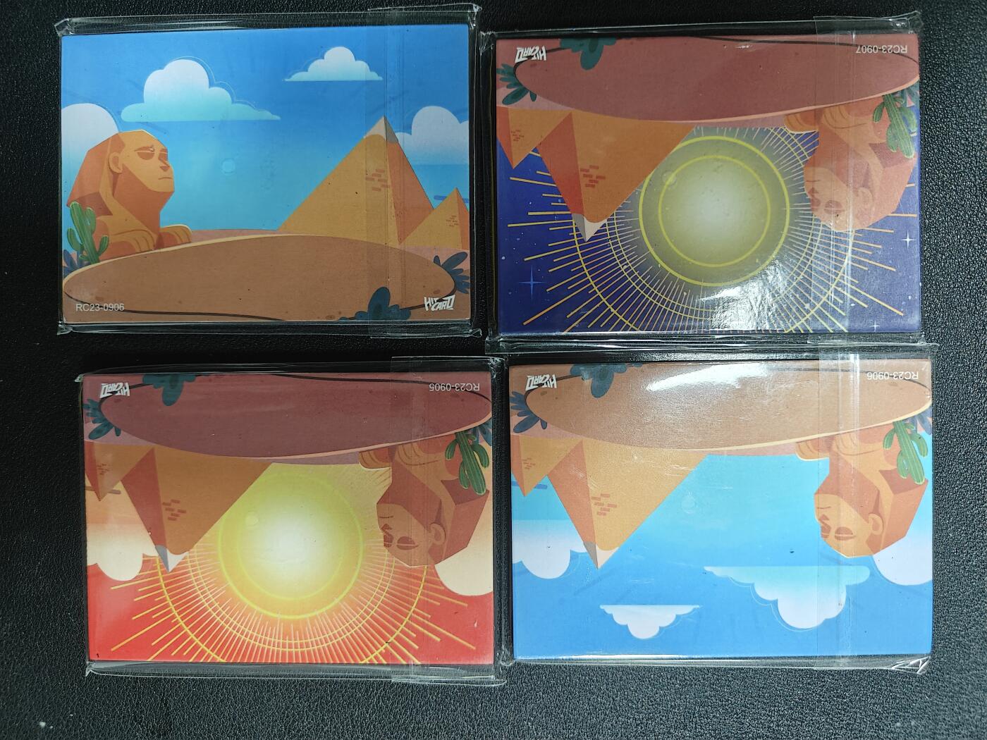 天玑星卡拍第133期《10.30周四截拍》持续收拍收评中 满赠卡需备注 HITCARD 遇见古埃及 限编300 冰箱贴 四张