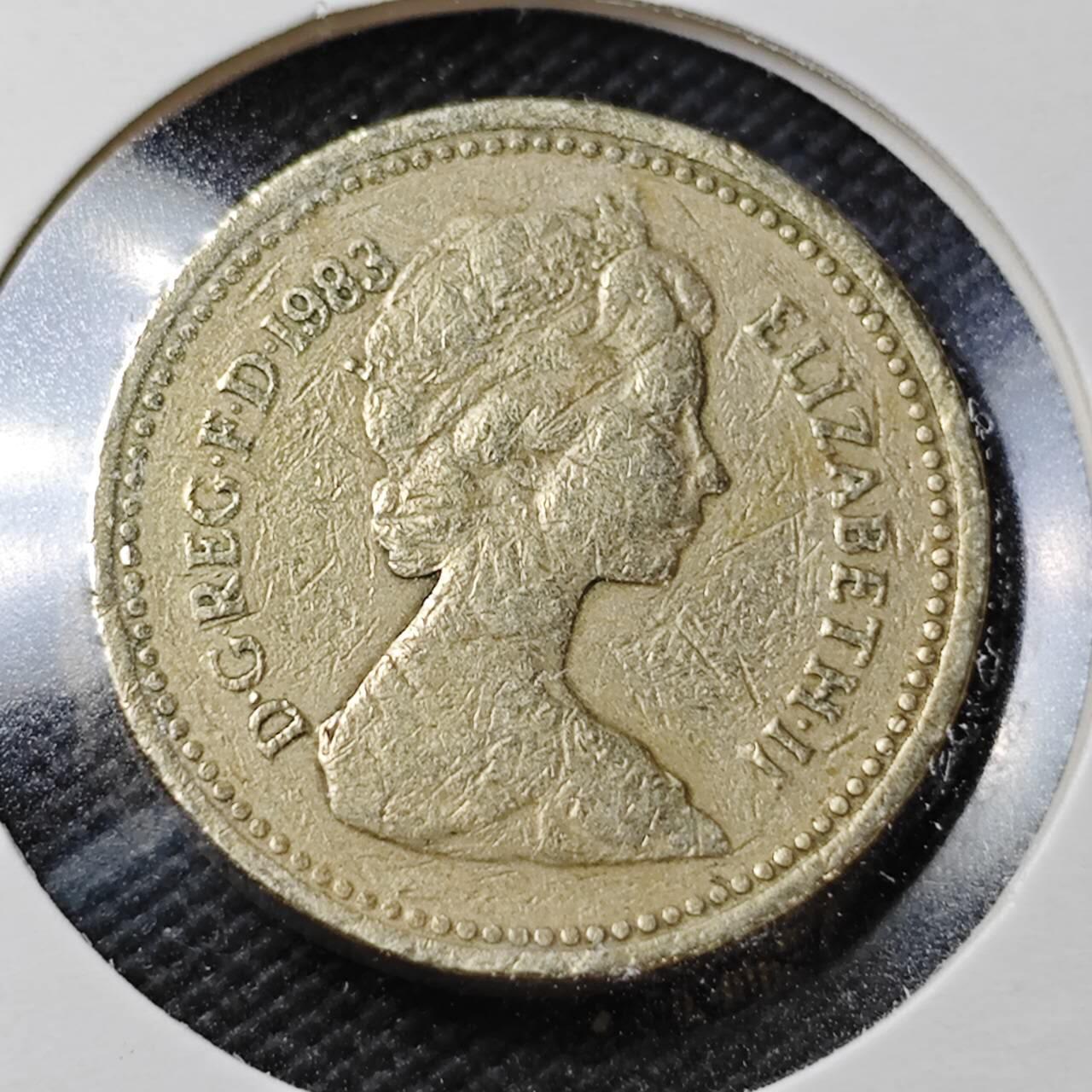 KK钱币收藏小铺  第362场  2月预留时间 周末发货 英国1镑 