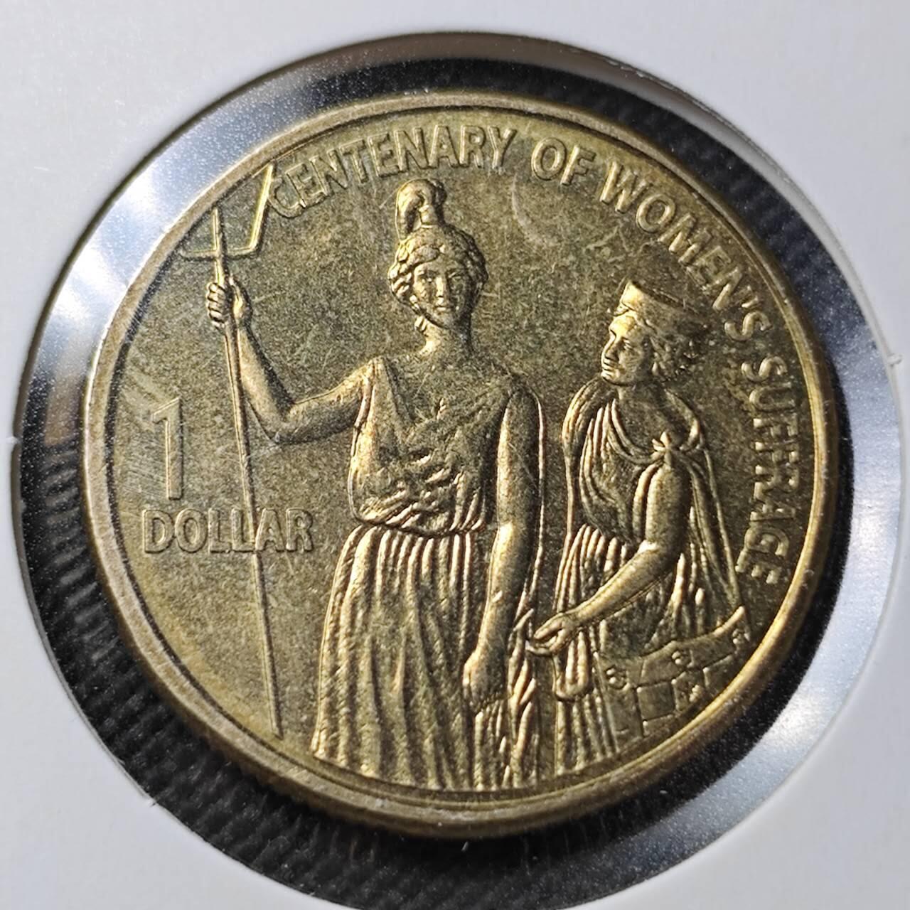 KK钱币收藏小铺  第362场  2月预留时间 周末发货  澳大利亚1元纪念币