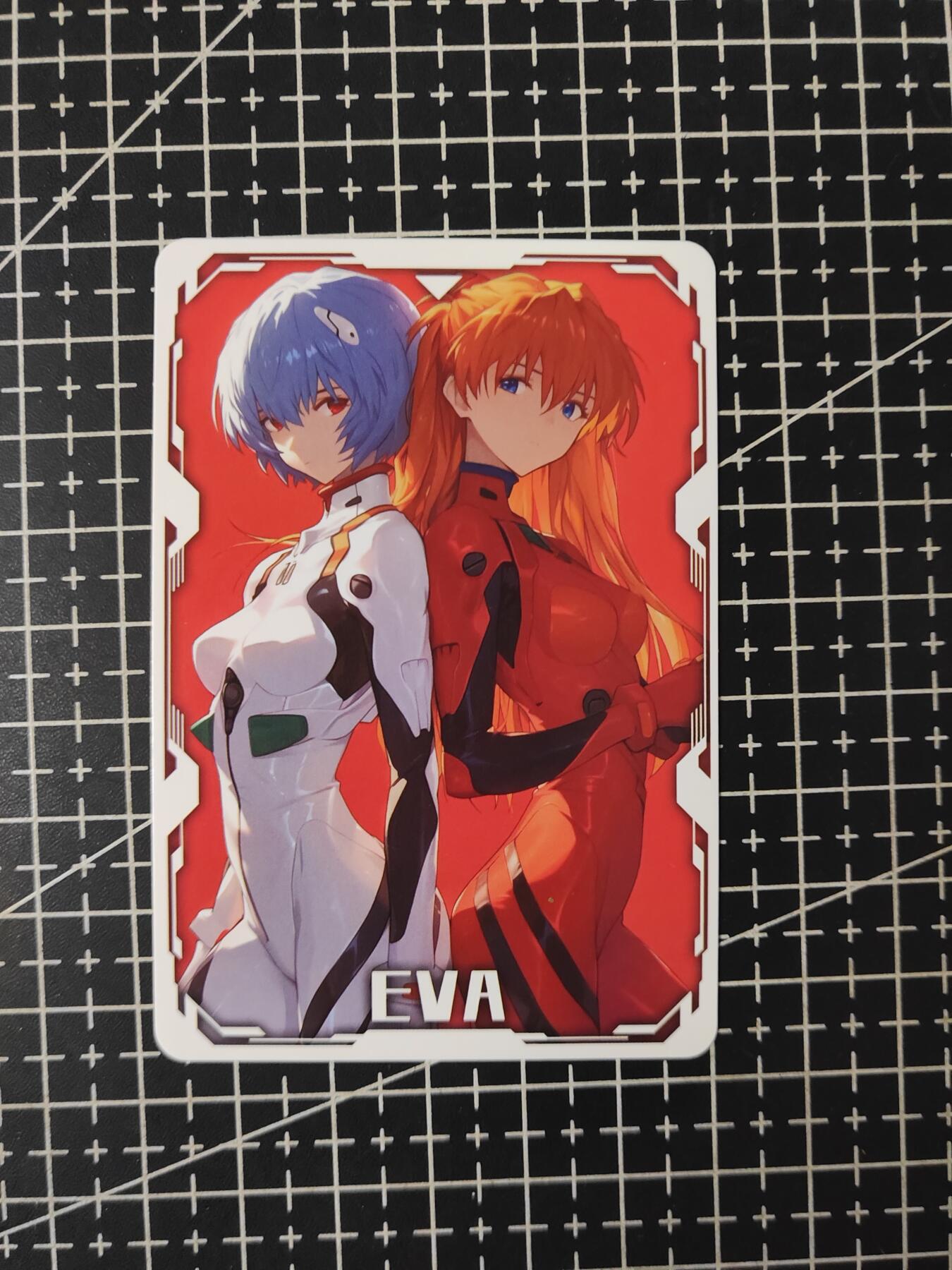 铃鹿第九期（提示一：自制卡难免瑕疵，可能存在撞角爆边等出厂瑕疵，介意慎拍；提示二：参拍请慎重，跑单押金不退的）） 画师签字eva彩闪单卡