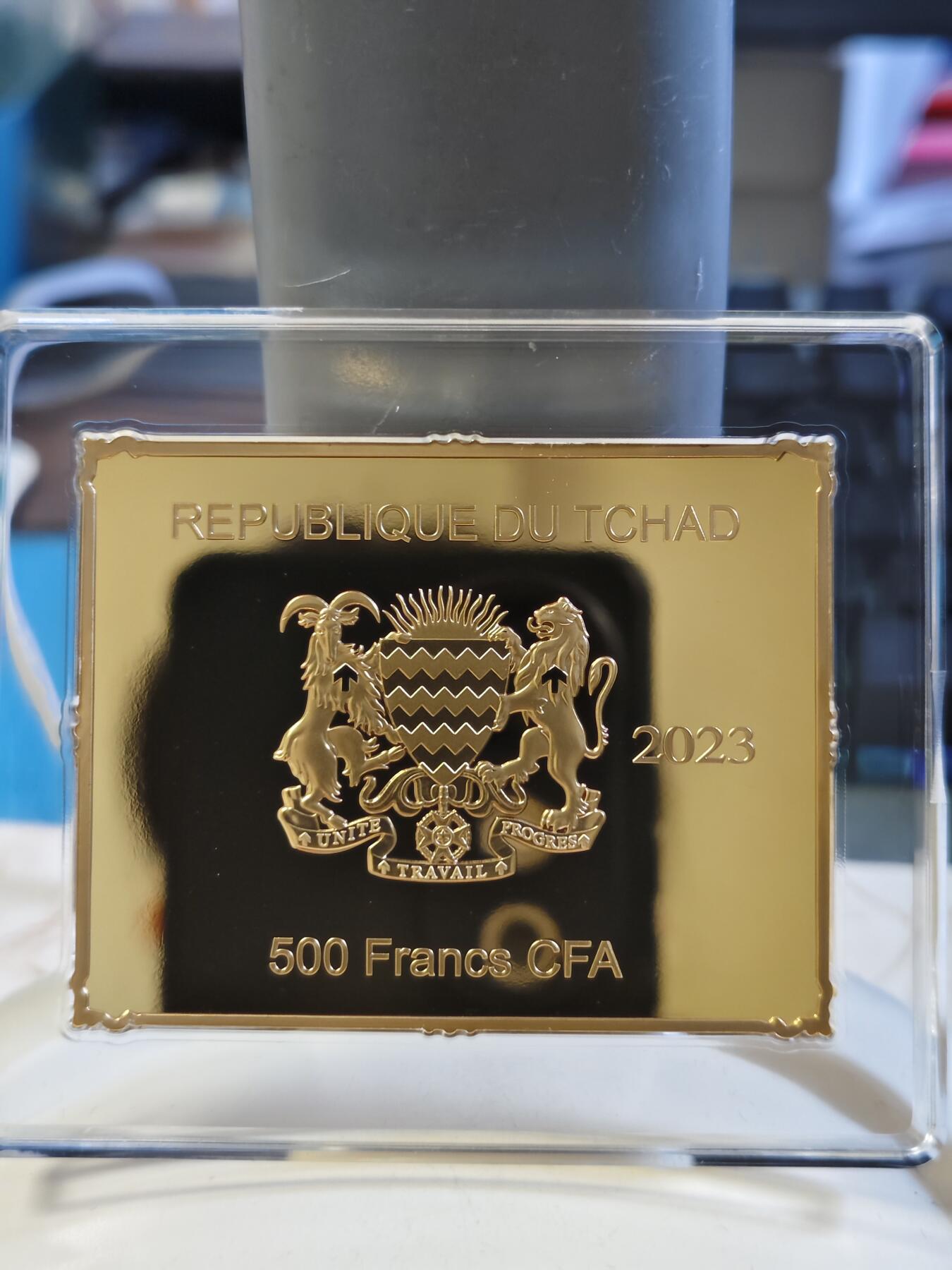 第180期拍卖【长期征集拍品】【北京币展专场】 纽埃2022年世界名画拼图系列马背上的戈黛娃夫人双金属银币