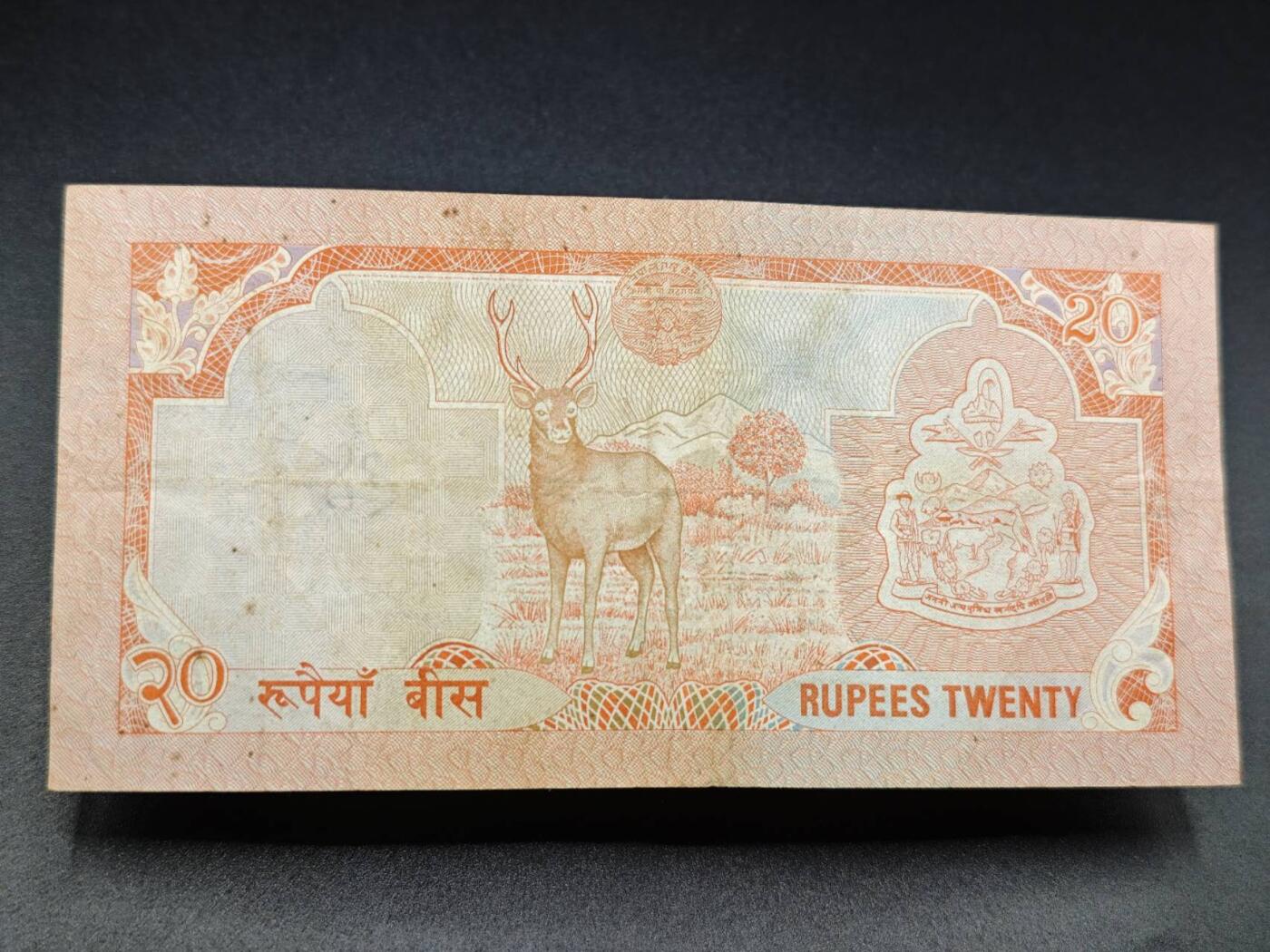 【淘币小摊】实时拍第七百八十二拍   无佣金纸币福利场   满百包邮可预留二周 每周一统一发货   尼泊尔20卢比