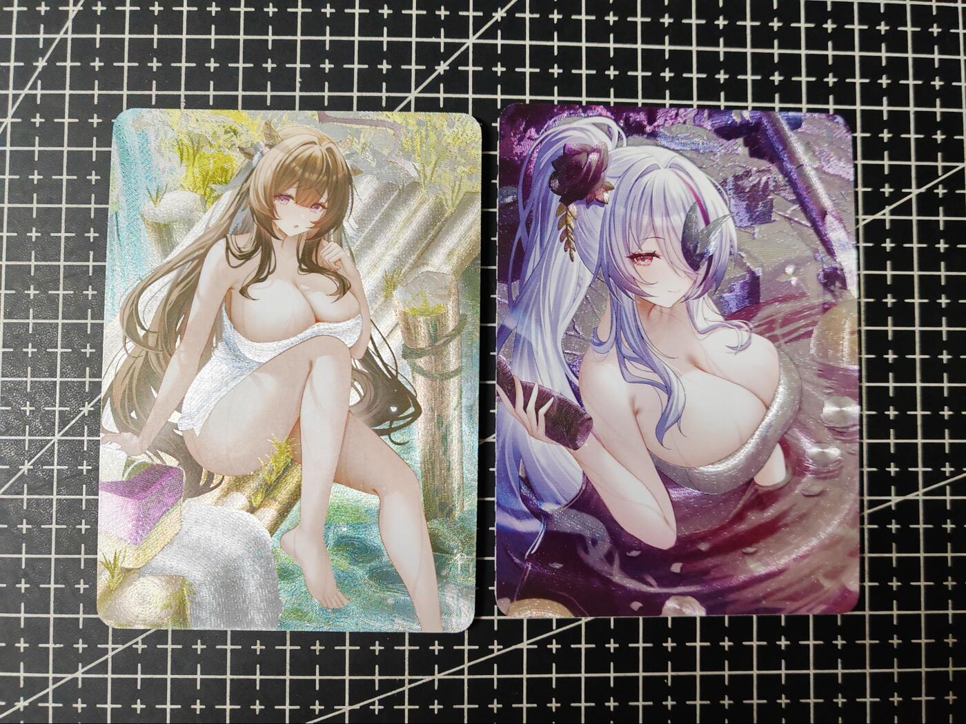 铃鹿第九期（提示一：自制卡难免瑕疵，可能存在撞角爆边等出厂瑕疵，介意慎拍；提示二：参拍请慎重，跑单押金不退的）） 五月碧蓝航线粗闪对卡