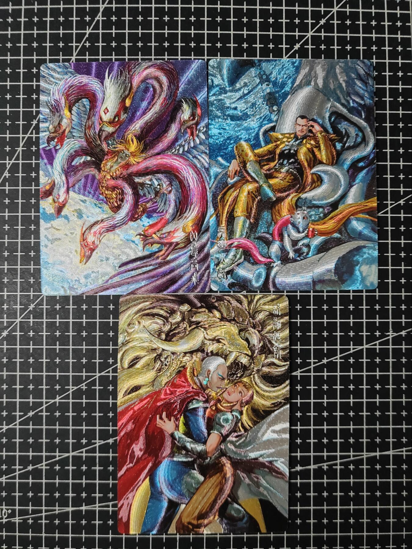 铃鹿第九期（提示一：自制卡难免瑕疵，可能存在撞角爆边等出厂瑕疵，介意慎拍；提示二：参拍请慎重，跑单押金不退的）） 奇点山海逆战