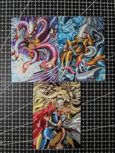 铃鹿第九期（提示一：自制卡难免瑕疵，可能存在撞角爆边等出厂瑕疵，介意慎拍；提示二：参拍请慎重，跑单押金不退的）） - 奇点山海逆战