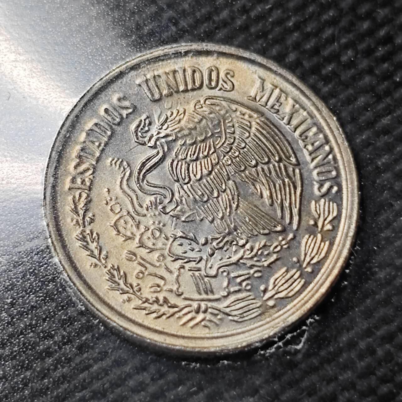 KK钱币收藏小铺  第361场  2月预留时间 周末发货  1978墨西哥10分 玉米 好品