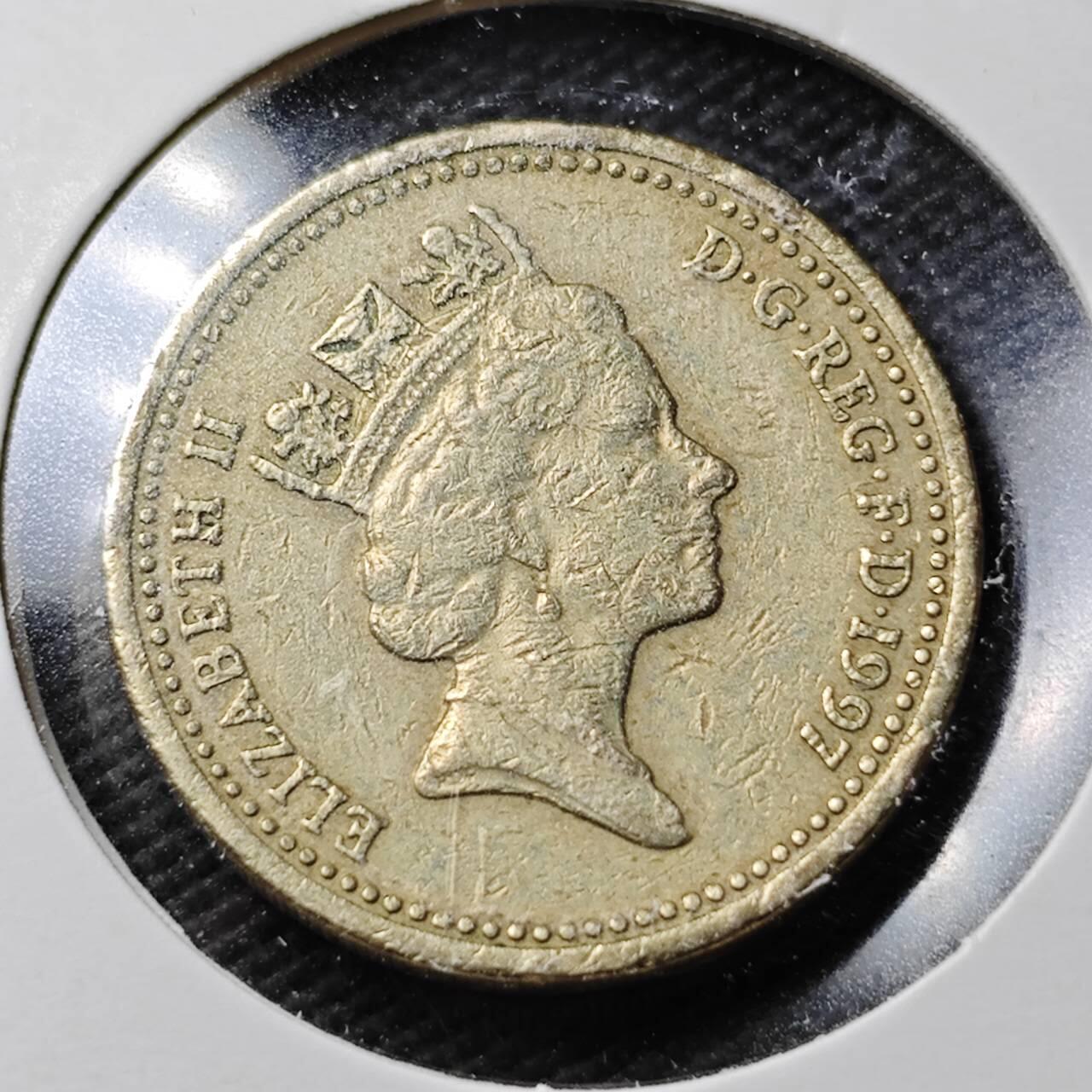 KK钱币收藏小铺  第361场  2月预留时间 周末发货  英国1镑