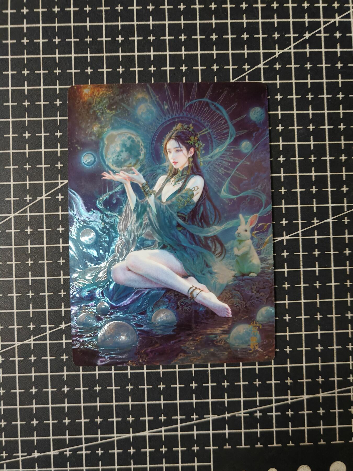 铃鹿第九期（提示一：自制卡难免瑕疵，可能存在撞角爆边等出厂瑕疵，介意慎拍；提示二：参拍请慎重，跑单押金不退的）） 镭光常曦