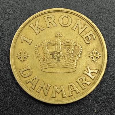 【淘币小摊】实时拍第七百八十一拍   散币场   满百包邮可预留二周 每周一统一发货   - 丹麦1940年1克朗铜币