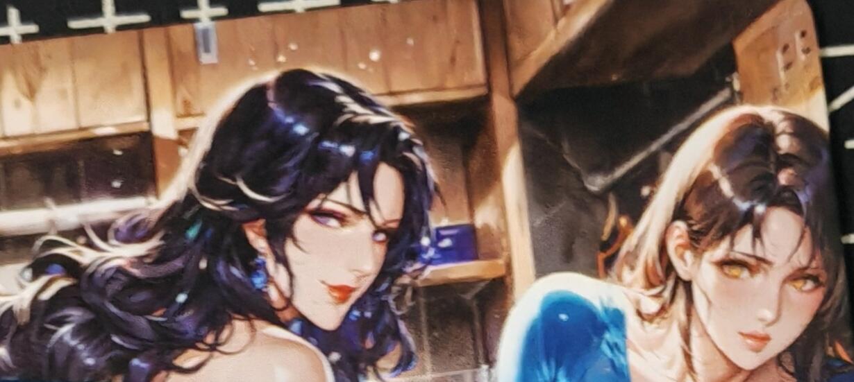 铃鹿第九期（提示一：自制卡难免瑕疵，可能存在撞角爆边等出厂瑕疵，介意慎拍；提示二：参拍请慎重，跑单押金不退的）） 猫眼三姐妹艺术卡1