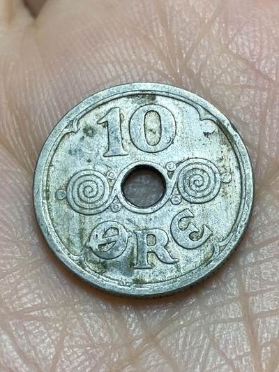 2025年第一百二十场(总第一百四十六场）外国好品散币(免佣金) - 丹麦🇩🇰1925年10欧尔(克里斯蒂安十世，HCN; GJ版)