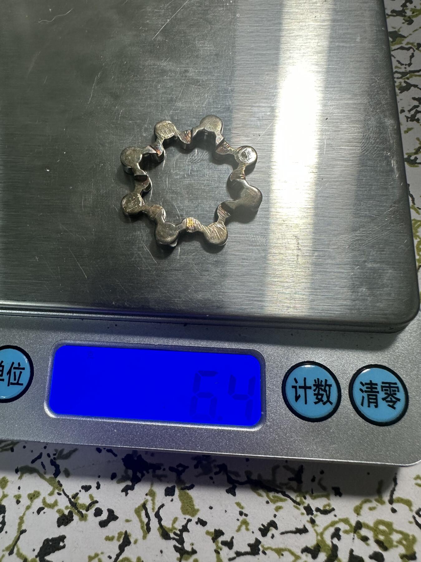 外国钱币，章 银制，6.4g