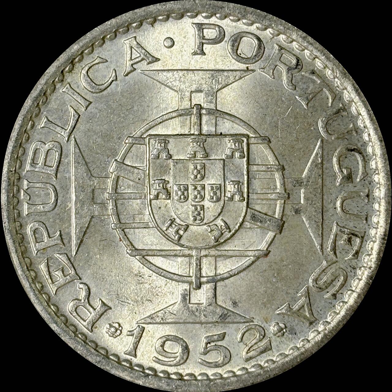 【雨安】【世界币章112-113期】周五/周六 两场连拍 2025-10-31 周五 19:30 保真 8秒倒数自动落锤 高效拍卖  [中国澳门] 澳门 5元 1952年 KM#5 [15.00 g., 0.720 Silver]