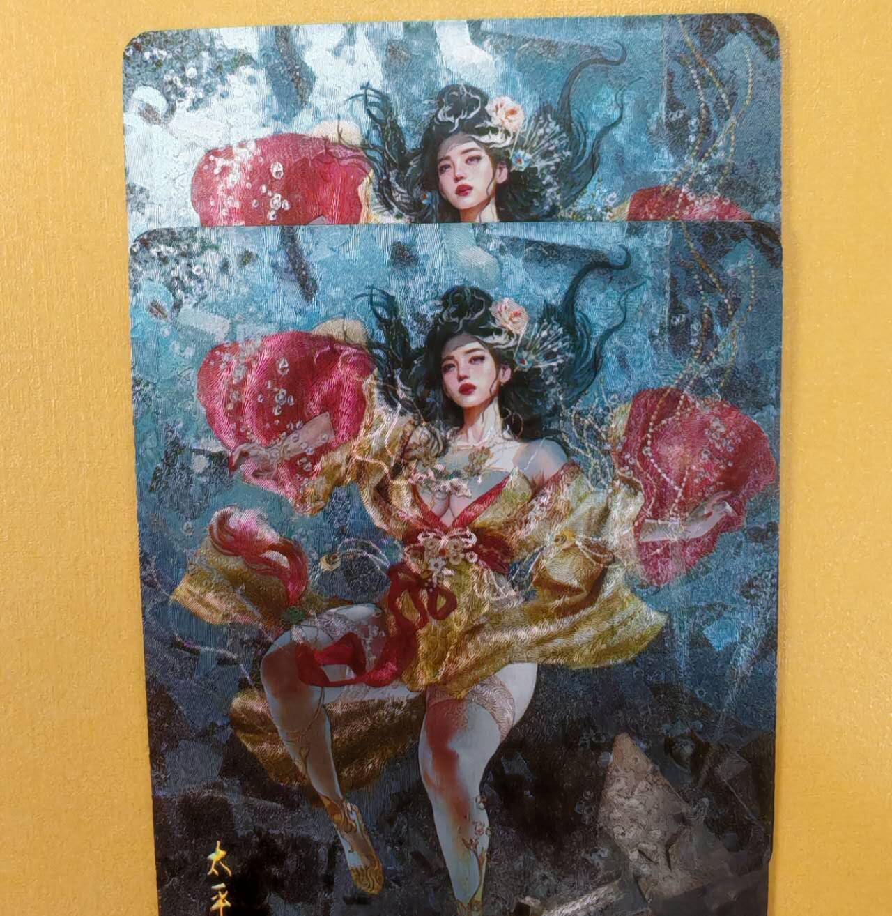 趣卡卡拍No.18期（无佣金免手续费，分享成交有奖） 【普卡】焱卡文化-刷子人间传 太平公主 普卡双服饰2张