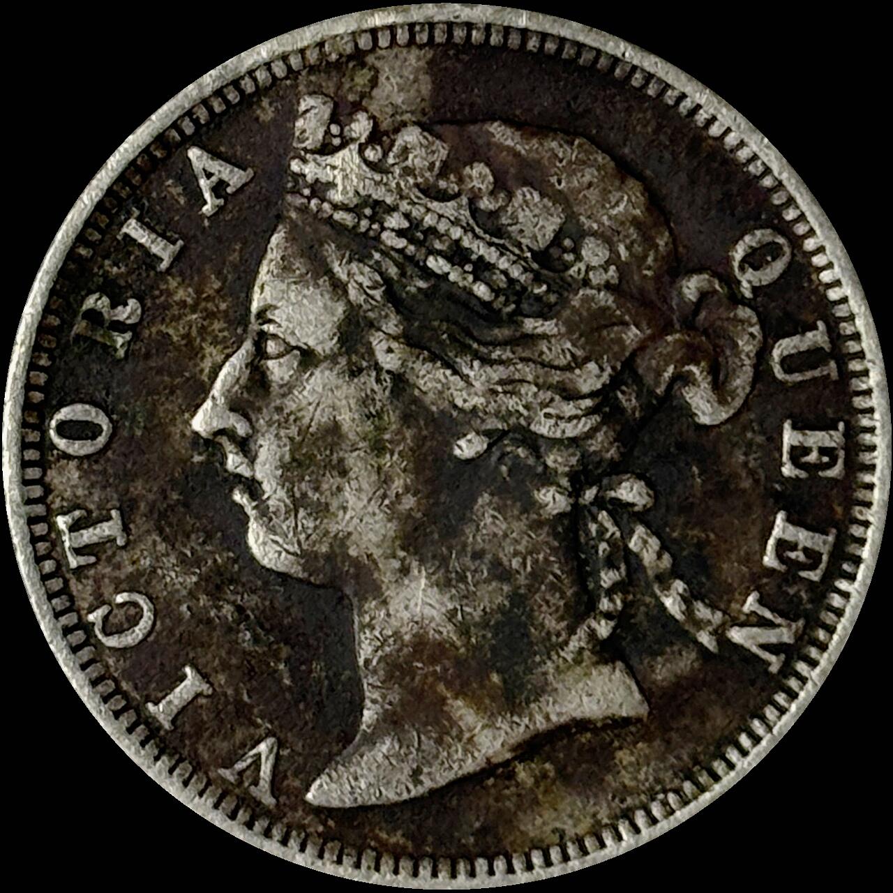 【雨安】【世界币章112-113期】周五/周六 两场连拍 2025-10-31 周五 19:30 保真 8秒倒数自动落锤 高效拍卖  [中国香港] 香港 2毫 1893年 维多利亚 贰毫