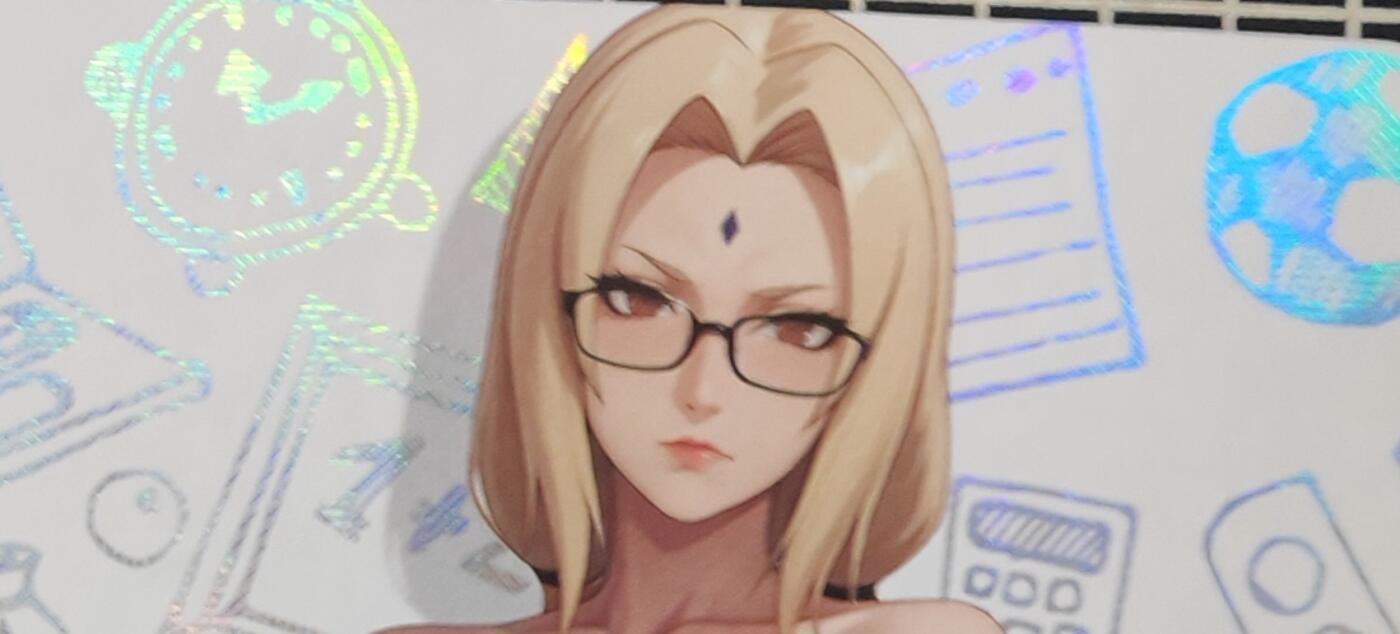 铃鹿第九期（提示一：自制卡难免瑕疵，可能存在撞角爆边等出厂瑕疵，介意慎拍；提示二：参拍请慎重，跑单押金不退的）） 纲手艺术卡