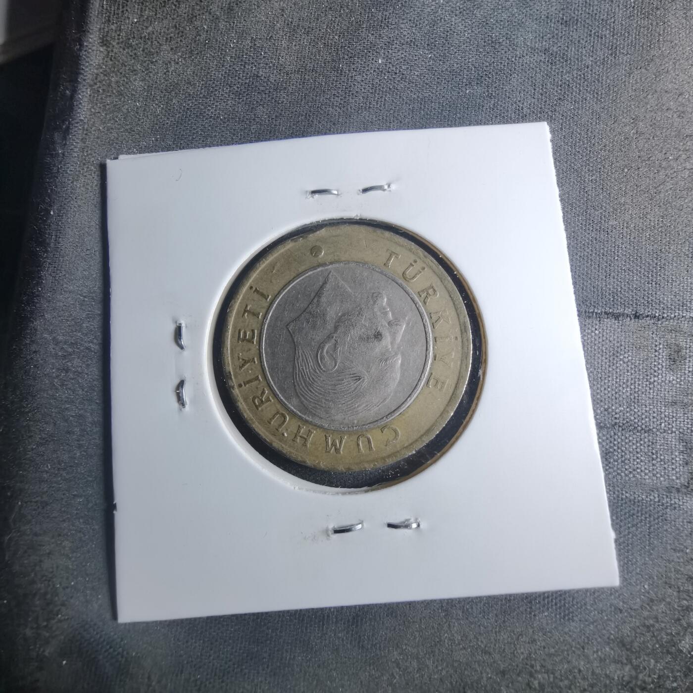 沼泽如烟--第885场 土耳其2015年1里拉