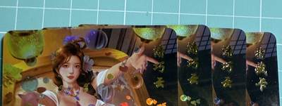 卡牌发烧友第21期，随单带裸卡，进群享包邮（持续收拍品，每周六晚23:50截拍，焱卡文化，国潮卡牌专场） - 【套卡➕特藏】青鸾殿 水浒外传 3+1 彩闪 潘巧云