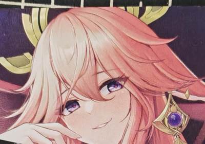 铃鹿第九期（提示一：自制卡难免瑕疵，可能存在撞角爆边等出厂瑕疵，介意慎拍；提示二：参拍请慎重，跑单押金不退的）） - 八重神子彩闪艺术卡