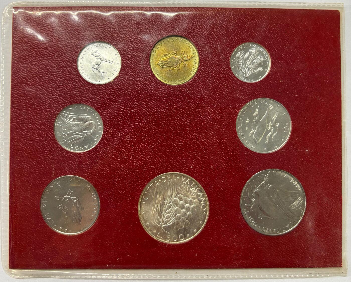 【雨安】【世界币章112-113期】周五/周六 两场连拍 2025-10-31 周五 19:30 保真 8秒倒数自动落锤 高效拍卖  [现代套币] Vatican 梵蒂冈套币 1981年