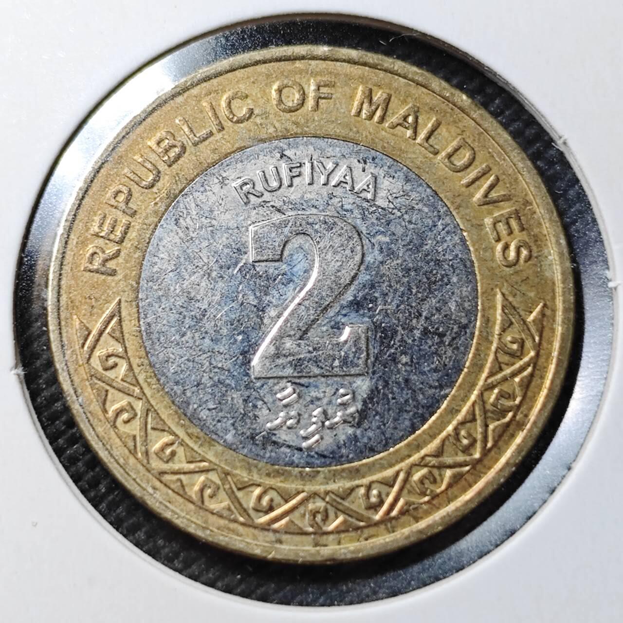 KK钱币收藏小铺  第362场  2月预留时间 周末发货  2017马尔代夫2拉菲