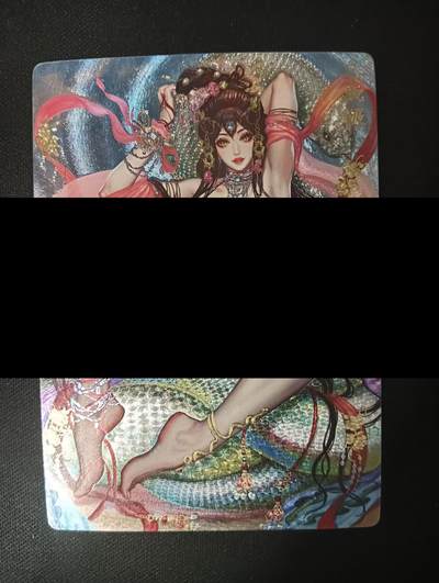 花开卡拍第45期（11月2号周日截拍，品控勿拍!!!拍品不寄存，运费5元，自制卡难免瑕疵，可能存在轻微撞角爆边等出厂瑕疵，品控介意勿拍！） - 卡玩帕克 巳蛇姬 夏蛇 粗闪