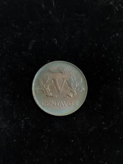 哥伦比亚1967年5分铜币 - 哥伦比亚1967年5分铜币