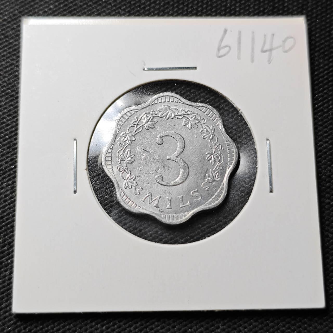 KK钱币收藏小铺  第361场  2月预留时间 周末发货  马耳他3米尔