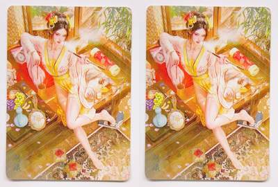 卡有江湖粉丝专场第一期 - 燎原卡牌焱卡文化风花雪月聘娘  2张