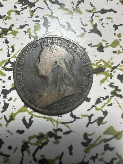 外国钱币，章 1899年英国1便士