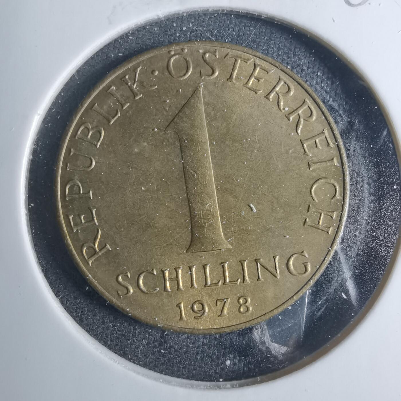 沼泽如烟--第885场 匈牙利1978年1先令