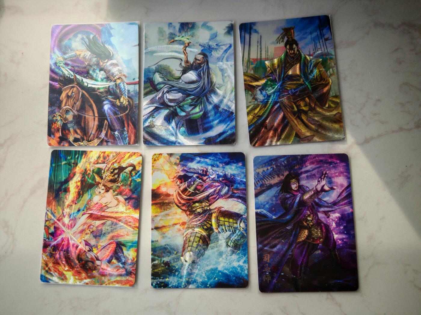 小怪兽卡牌第四十七期 （收拍品  不寄存 消费就送随机裸卡） 豪杰传半粗六张