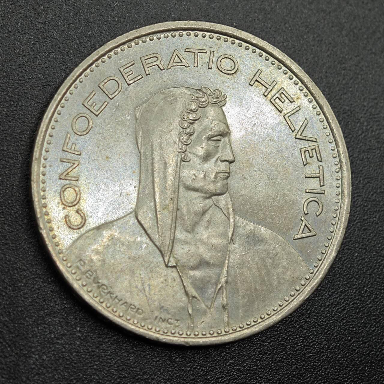 【淘币小摊】实时拍第七百八十一拍   散币场   满百包邮可预留二周 每周一统一发货   瑞士1980年5法郎镍币