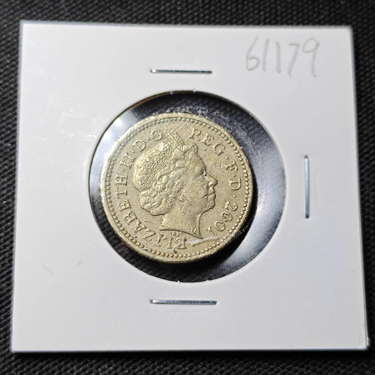 KK钱币收藏小铺  第361场  2月预留时间 周末发货  英国1镑