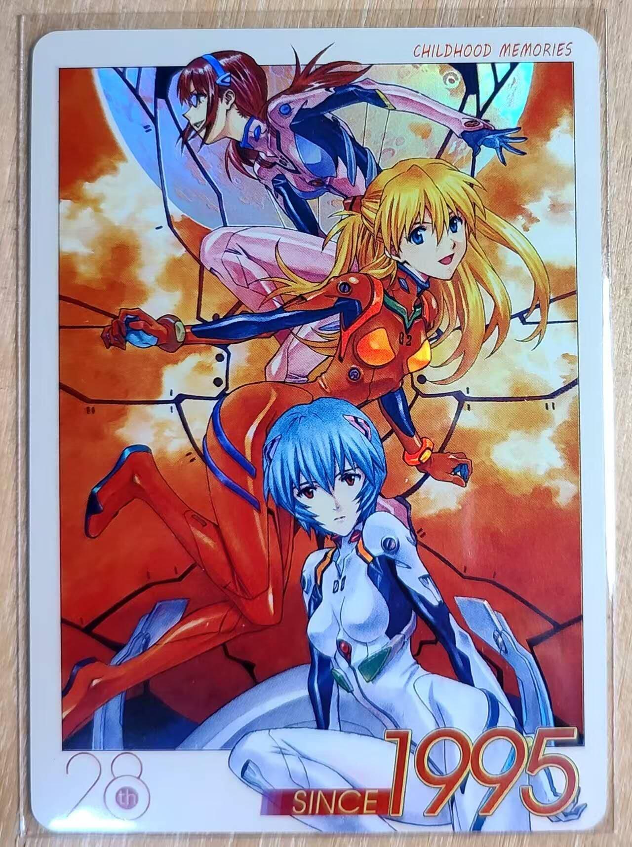 龙虎卡牌第六一场 （无佣金，单场满200元包邮，欢迎送拍） 彩闪 京珞卡牌 EVA女主合集