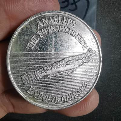 沼泽如烟--第885场 - 1975年博览会纪念章