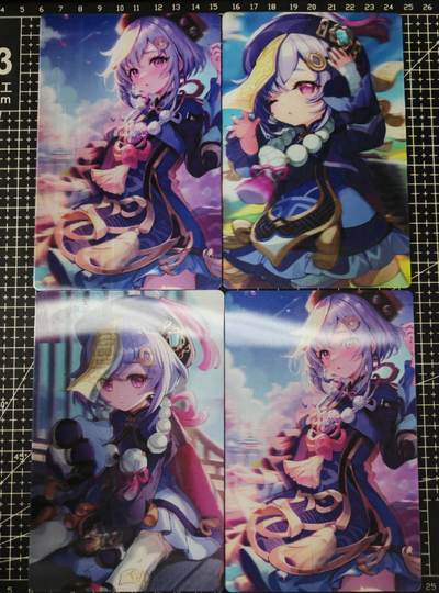 铃鹿第九期（提示一：自制卡难免瑕疵，可能存在撞角爆边等出厂瑕疵，介意慎拍；提示二：参拍请慎重，跑单押金不退的）） - 七七A6光栅卡