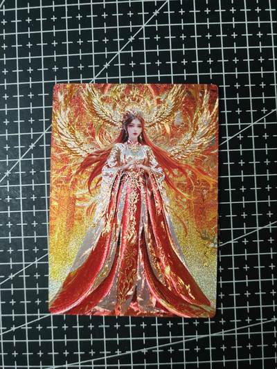 铃鹿第九期（提示一：自制卡难免瑕疵，可能存在撞角爆边等出厂瑕疵，介意慎拍；提示二：参拍请慎重，跑单押金不退的）） - 火灵儿粗闪单卡