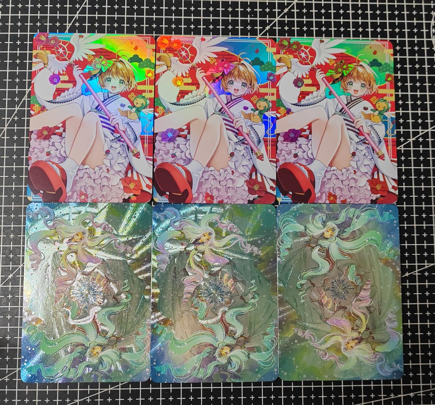 铃鹿第九期（提示一：自制卡难免瑕疵，可能存在撞角爆边等出厂瑕疵，介意慎拍；提示二：参拍请慎重，跑单押金不退的）） 魔卡少女樱3宫