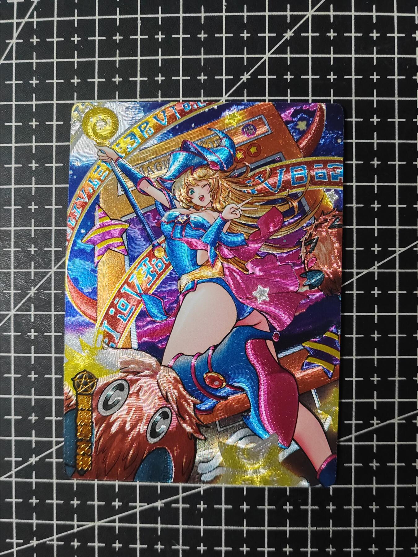 铃鹿第九期（提示一：自制卡难免瑕疵，可能存在撞角爆边等出厂瑕疵，介意慎拍；提示二：参拍请慎重，跑单押金不退的）） 粗闪黑魔导少女1