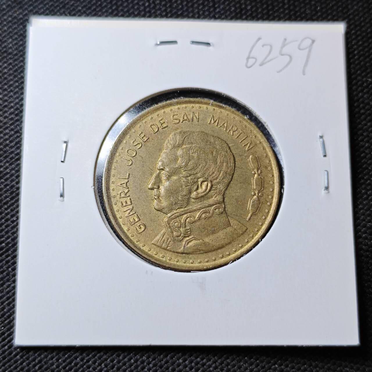 KK钱币收藏小铺  第362场  2月预留时间 周末发货  1980阿根廷100法郎