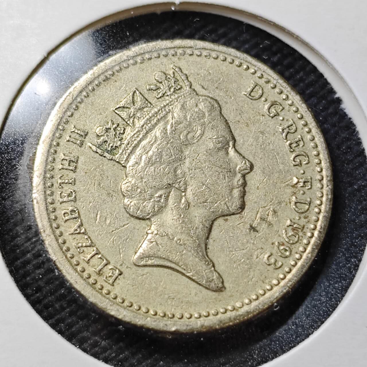 KK钱币收藏小铺  第362场  2月预留时间 周末发货  英国1镑