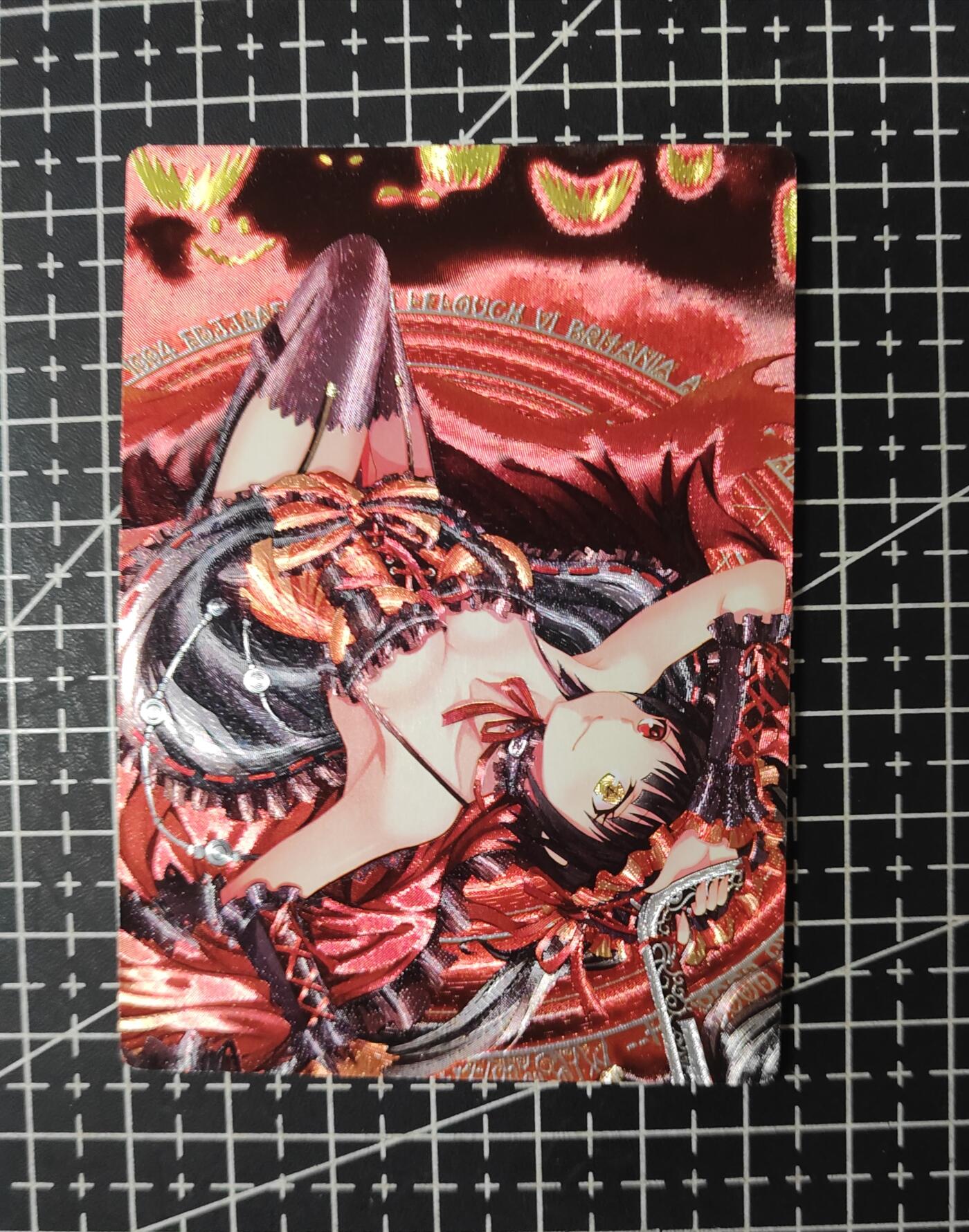 铃鹿第九期（提示一：自制卡难免瑕疵，可能存在撞角爆边等出厂瑕疵，介意慎拍；提示二：参拍请慎重，跑单押金不退的）） 狂三粗闪单卡