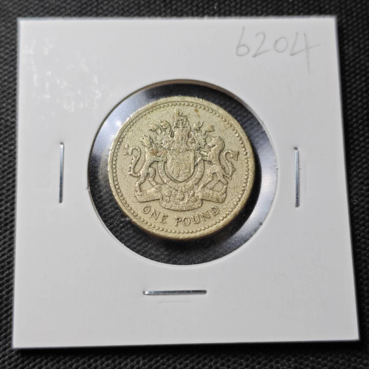 KK钱币收藏小铺  第362场  2月预留时间 周末发货  英国1镑