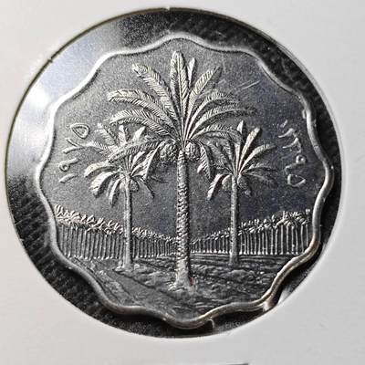 KK钱币收藏小铺  第362场  2月预留时间 周末发货 -  伊拉克10费尔纪念币