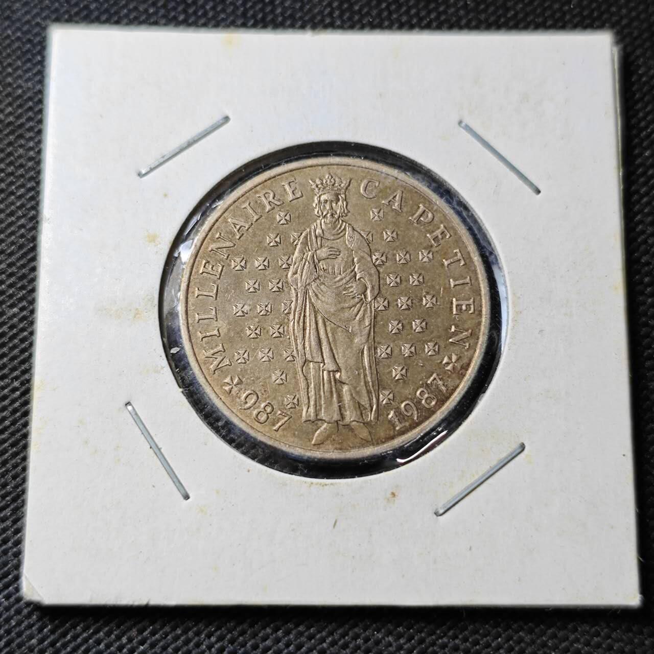 KK钱币收藏小铺  第362场  2月预留时间 周末发货  法国10法郎纪念币