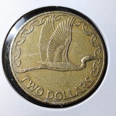 KK钱币收藏小铺  第361场  2月预留时间 周末发货 -  新西兰2元