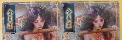 趣卡卡拍No.18期（无佣金免手续费，分享成交有奖） 【幻彩】焱卡文化-刷子人间传 金翠莲 幻彩双服饰2张